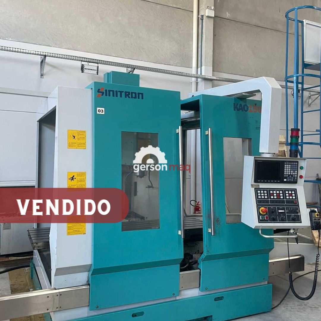 FRESADORA CNC SINITRON KAO1500 ANO 2008